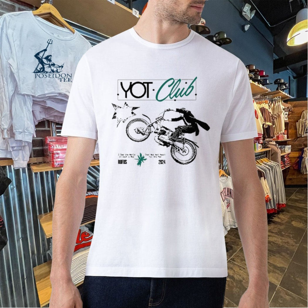 Yot Club Motorcycle T-shirt