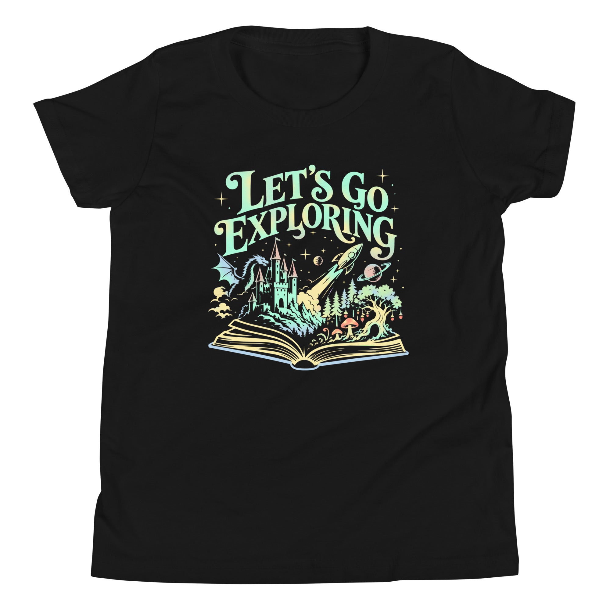 Let's Go Exploring Kid's Youth Tee