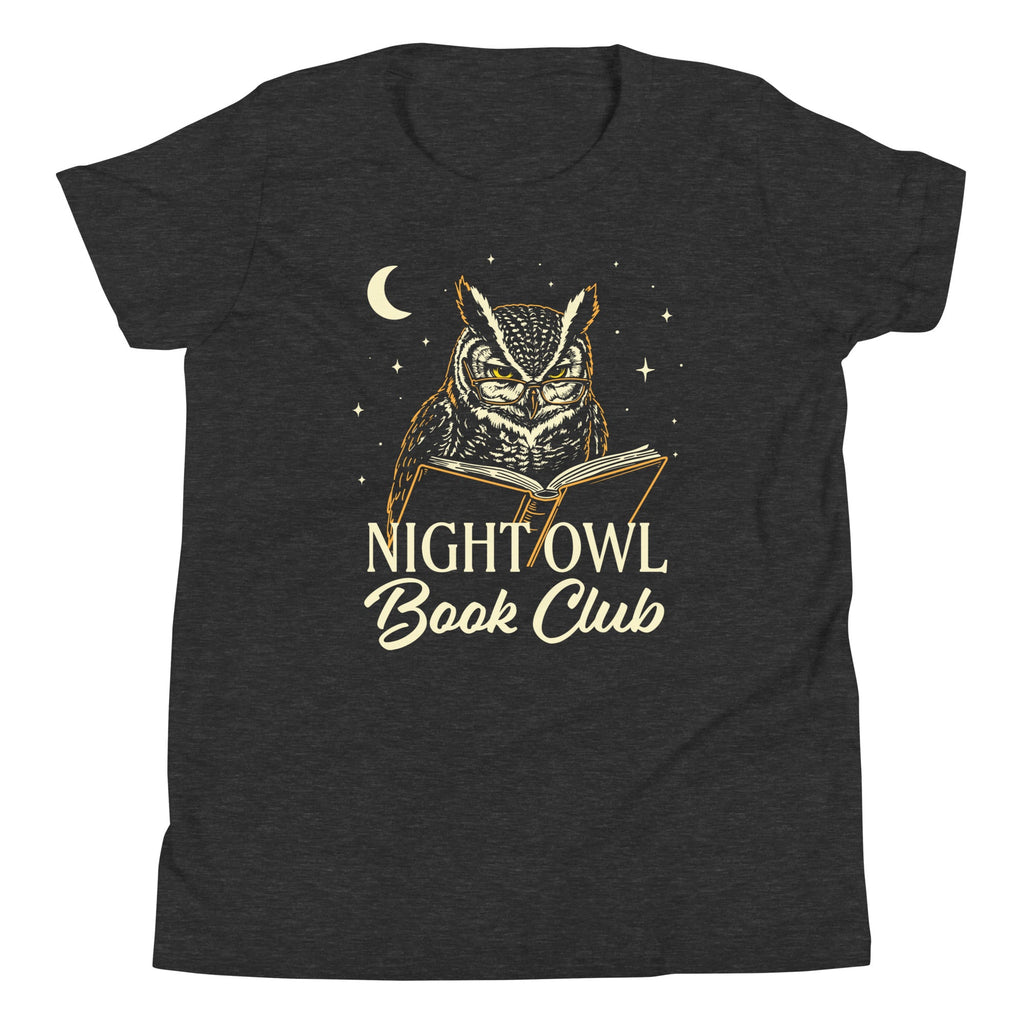Night Owl Book Club Kid's Youth Tee