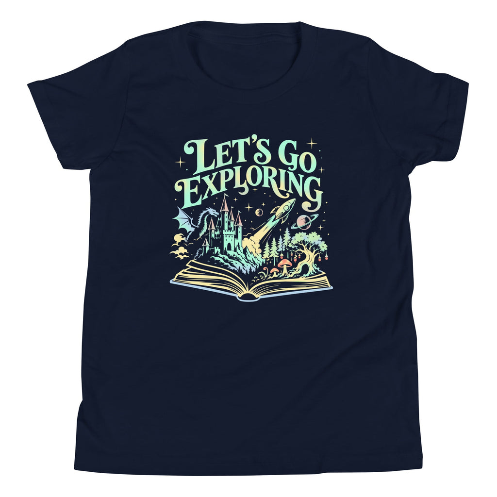 Let's Go Exploring Kid's Youth Tee