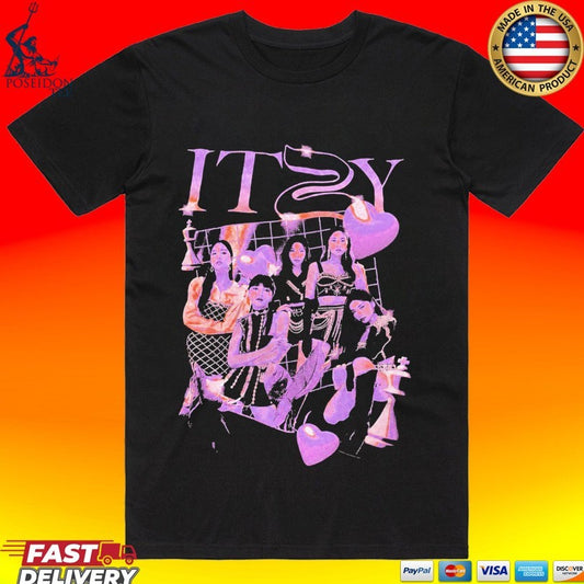 Yuna Itzy Checkmate Tour T-shirt