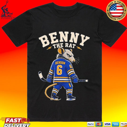 Zach Benson Benny The Rat T-shirt