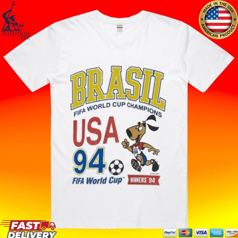 Zara Fifa World Cup 1994 Brasil 1986 T-shirt