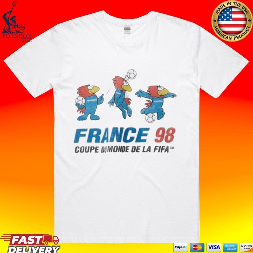 Zara Fifa World Cup 1998 France 1986 T-shirt