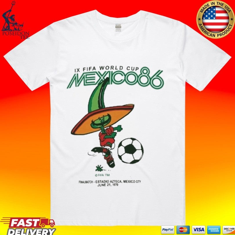 Zara Fifa World Cup Mexico 1986 T-shirt