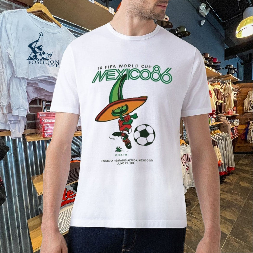 Zara Fifa World Cup Mexico 1986 T-shirt