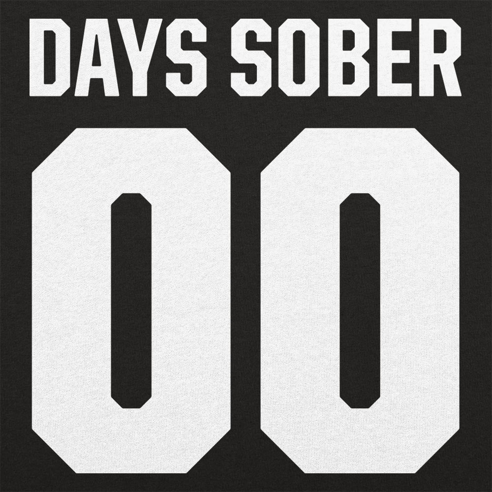 Zero Days Sober Big 00 Scoreboard Design